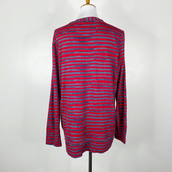 The Territory Ahead Lightweight Cardigan Sz. XL Red Stripe - Picture 2 of 12